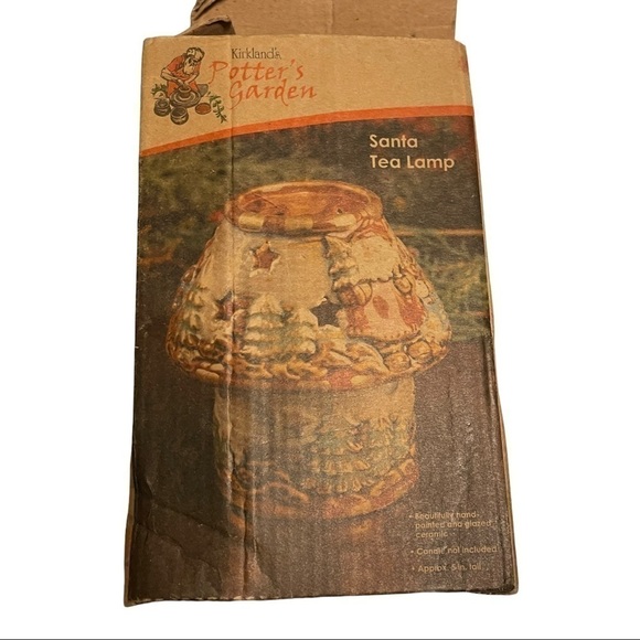 SANTA tea lamp-2 pc, Potter’s Garden - Picture 9 of 10
